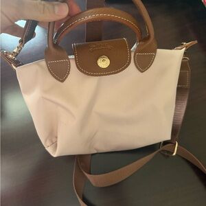 Elegant Brown and Cream Women's Bag